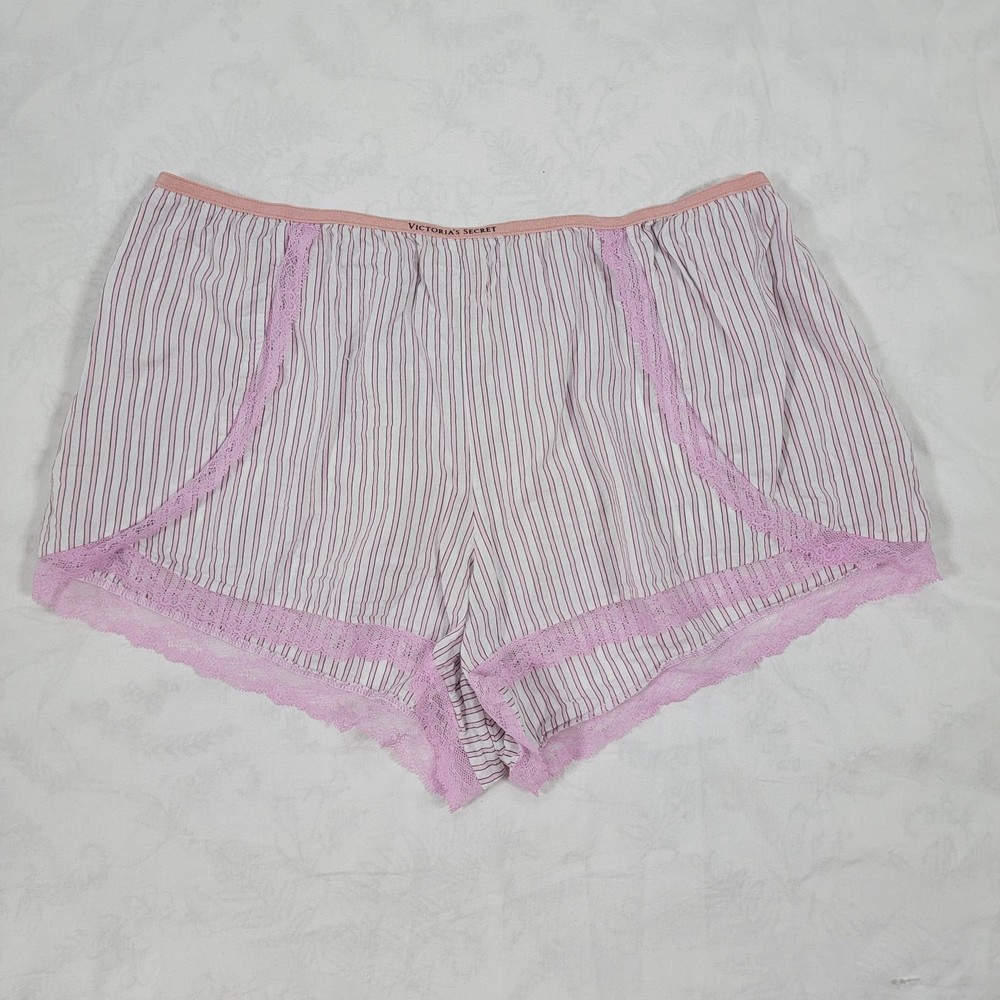 Victoria's Secret Pink Pajama Shorts Large